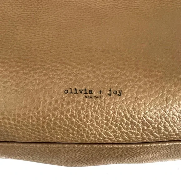 Olivia +‎ Joy Tote Bag Purse Work Travel Shoulder Bag Faux Leather - Picture 3 of 11